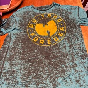 Live Nation Wu-Tang Forever Blue and Black Men's T-Shirt